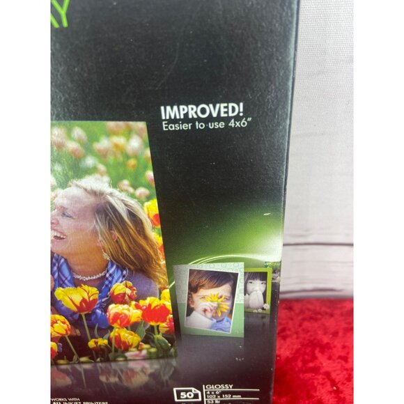 HP Everyday 50 sheet Letter Glossy Photo Paper 4 x 6 All Inkjet Printer - Picture 8 of 9